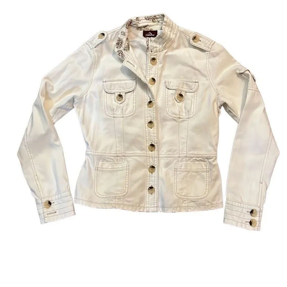 Jordache off white jacket 7/9 juniors.